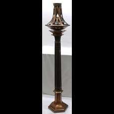 61" Copper Standing Sanctuary Lamp SKU C975-038
